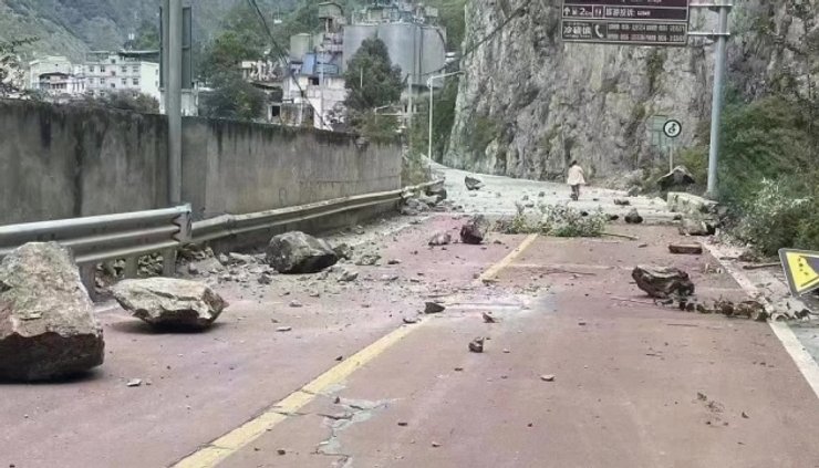 Землетрясение в Китае