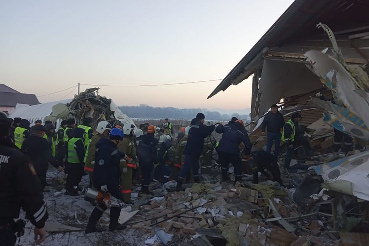 казахстан, самолет, мчс, спасатели