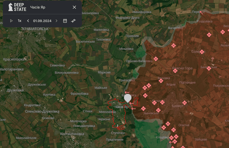 Карта бойових дій