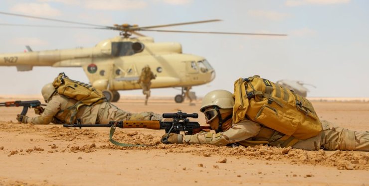 ливия, ливийские военные, Халифа Хафтар, Ливийская национальная армия, Ливийская национальная армия Халифы Хафтара