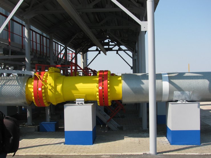 Газоизмерительная станция Суджа, суджа, курская область, газпром, газ в европу, транзит газа