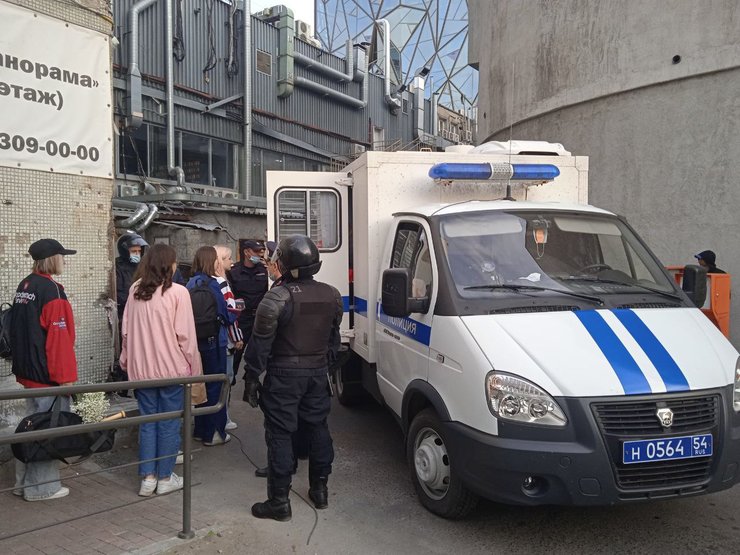 протесты в Новосибирске