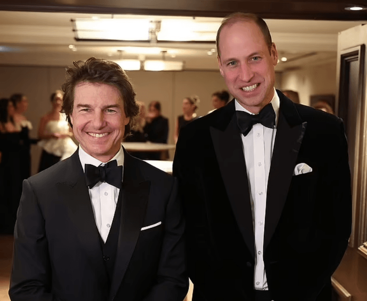 Том Круз, принц Вільям