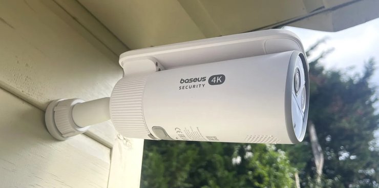 baseus s2 камера відеоспостереження сонячна панель гаджети гаджети