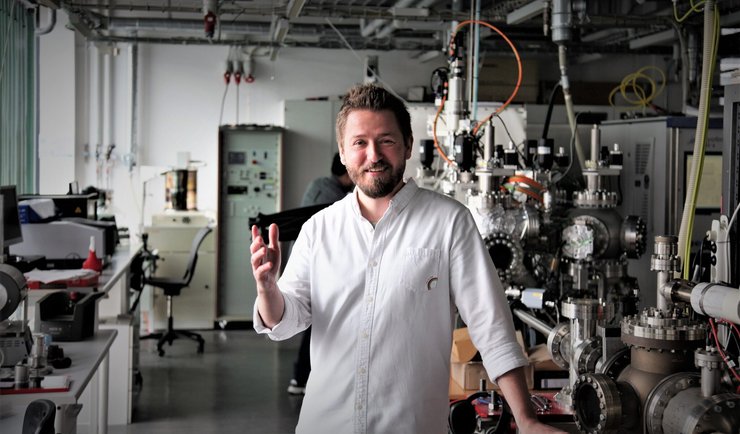 Профессор, Мортен Мадсен, солнечные панели, фото