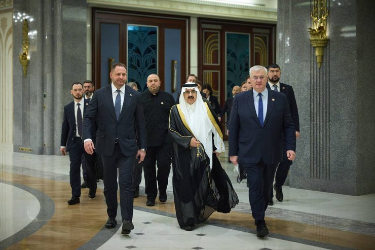 Делегация Украины в Саудовской Аравии