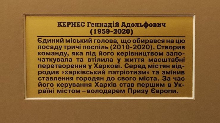 Кернес, горсовет, портрет кернеса, мэрия