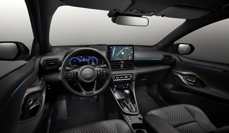 Салон toyota yaris, Toyota Yaris 2023, Toyota Yaris, новая Toyota Yaris