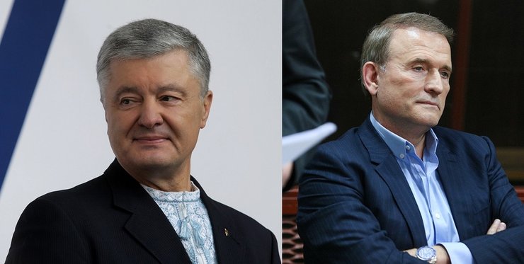 петр порошенко, виктор медведчук