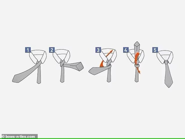 как завязывать галстук, популярный узел, стиль дженны ортеги