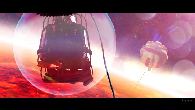 Экзопланта, полет, атмосфера