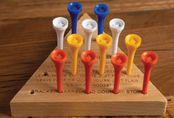 игра в сети ресторанов Cracker Barrel