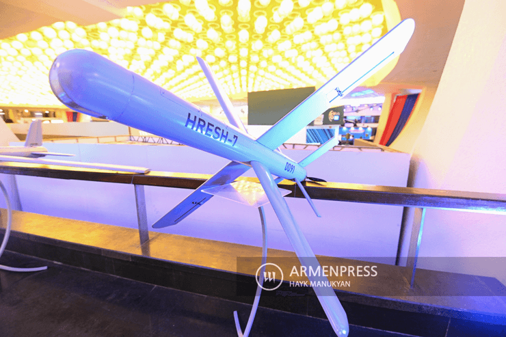 ударний бпла з боєприпасами, БПЛА Aralez, вірменський безпілотник, війна в вірменії, війна в карабасі, відносини вірменії та азербайджану, ізраїльські бпла, Боражуючий боєприпас HRESH-7