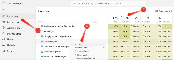 Завдання в Диспетчері завдань