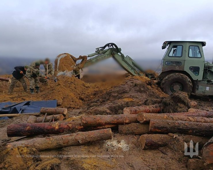 Линия обороны ВСУ, фортификации, строительство