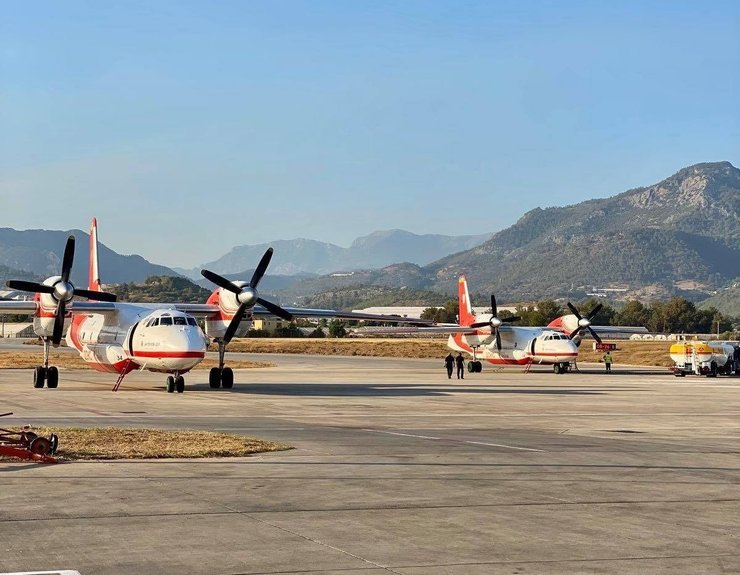 Ан-32П в Турции, фото