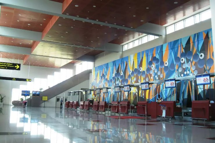 Махинда Раджапакса, шри ланка, аэропорт