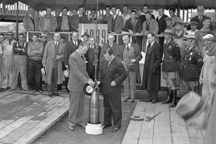 капсула часу з нью-йорка, ретро-фото