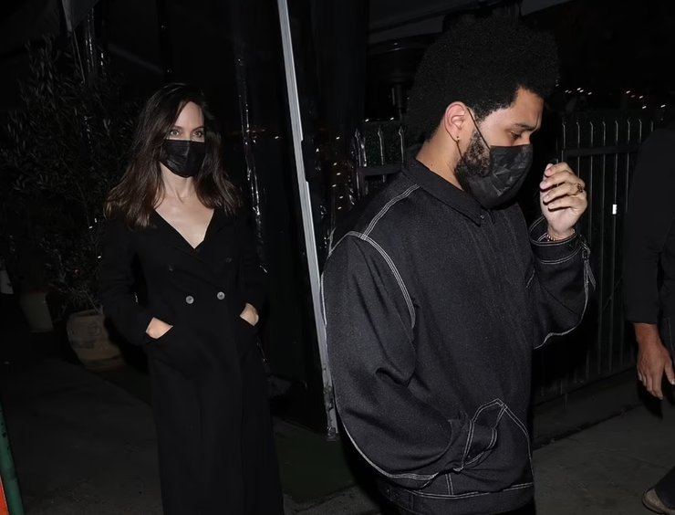 Анджелина Джоли, The Weeknd