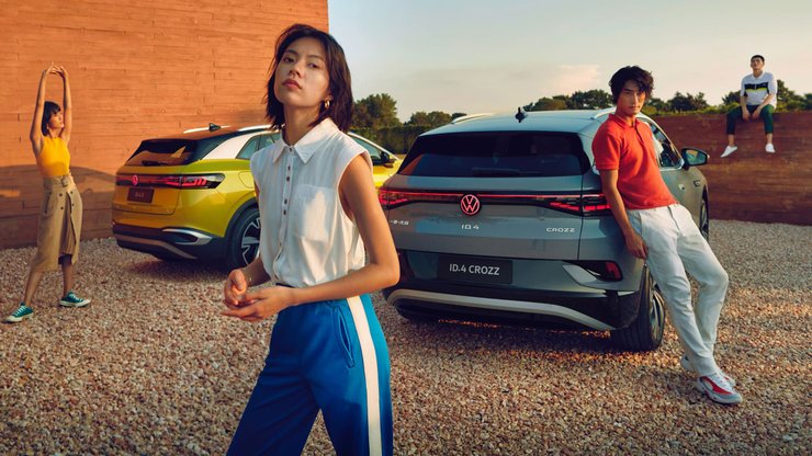 Гамма VW ID.4 для Китая