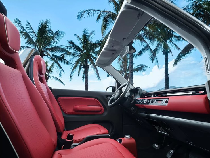 Wuling HongGuang Mini EV, Wuling Mini EV, електромобіль Wuling Mini EV, кабріолет Wuling Mini EV