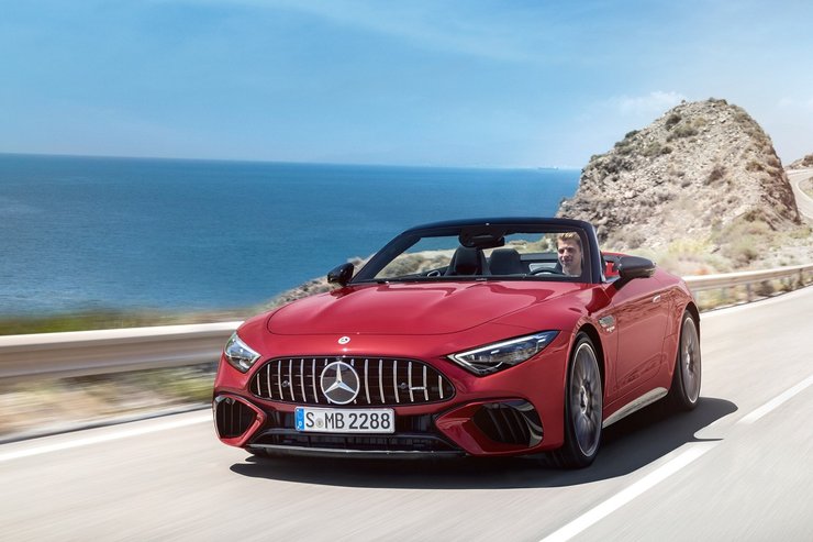Mercedes-AMG SL, новий Mercedes-AMG SL, новий Mercedes SL, Mercedes-AMG SL 2022