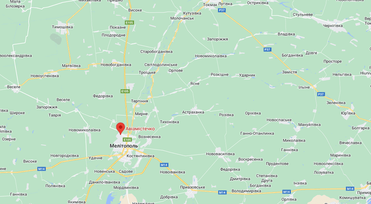 мелитополь взрыв, авиагородок, мелитополь карта, взрывы