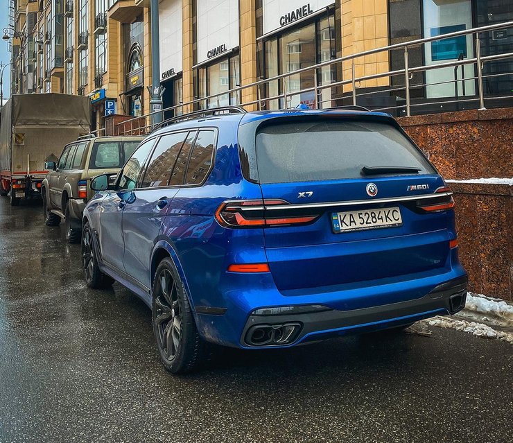 Новий BMW X7 M60i, BMW X7 M60i, BMW X7 2023, новий BMW X7, кросовер BMW X7