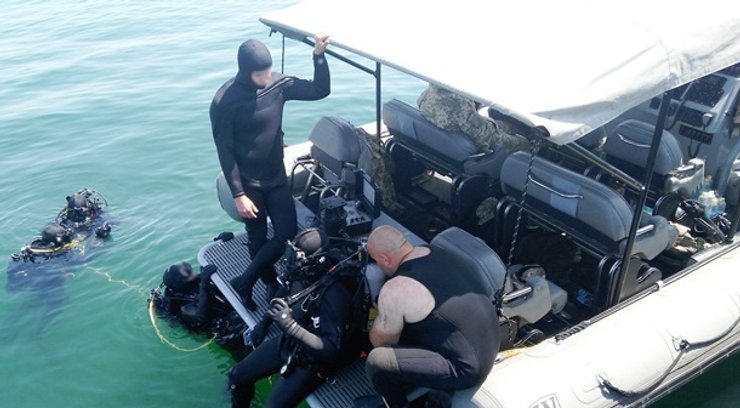 Спецназ ВМС, учения, Одесса