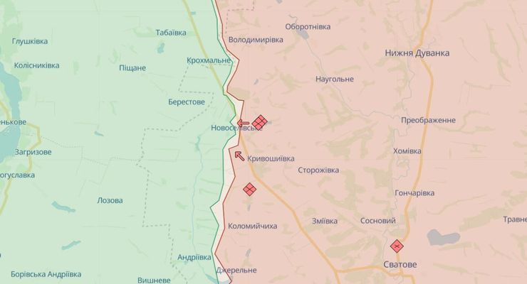 Карта DeepState