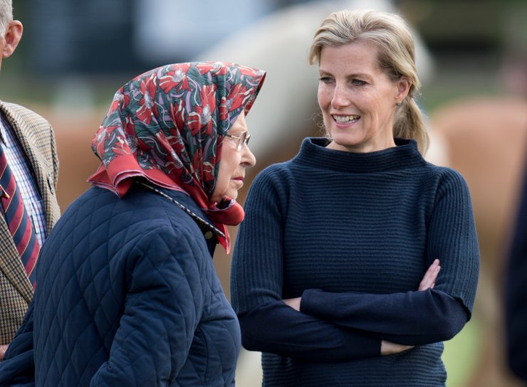 герцогиня Эдинбургская Софи, королева Елизавета ІІ