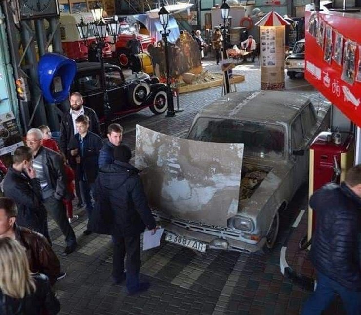 Автомобиль Балтика, самодельный автомобиль, Волга ГАЗ-21, ретро-автомобиль, автомузей в Днепре