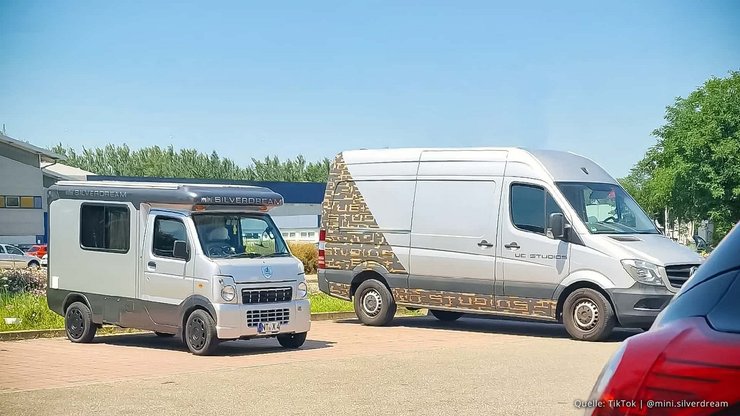 автодом Mini Silverdream, Mazda Scrum, дом на колесах, дом на колесах