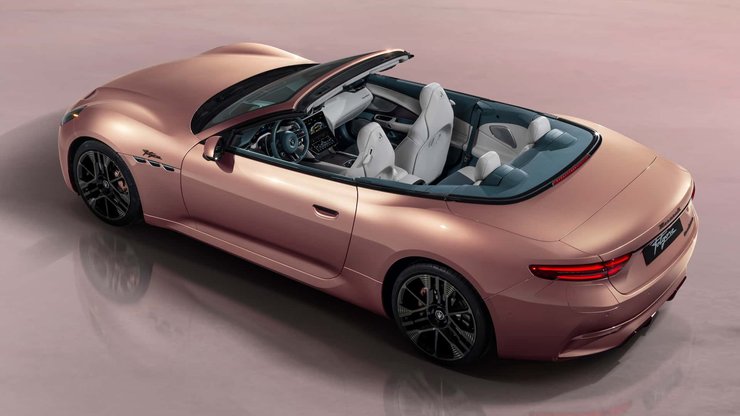 Maserati GranCabrio Folgore, Maserati GranCabrio, электромобиль Maserati, кабриолет Maserati