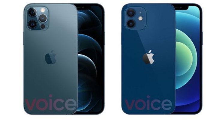 Визуализация iPhone 12 Pro и iPhone 12. Фото: Evan Blass