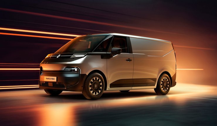 Renault Trafic E-Tech, новий Renault Trafic, Renault Trafic 2026, електромобіль Renault, фургон Renault