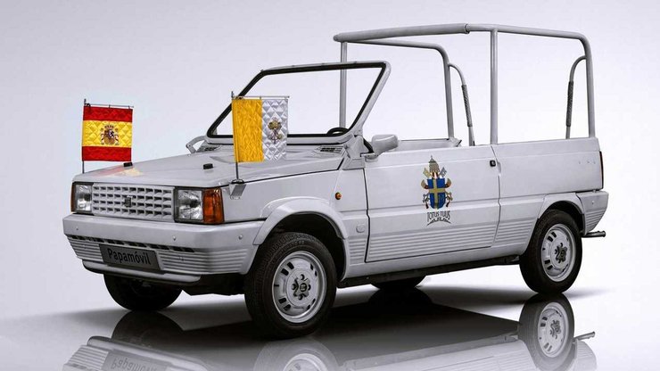 папамобиль seat panda, seat panda