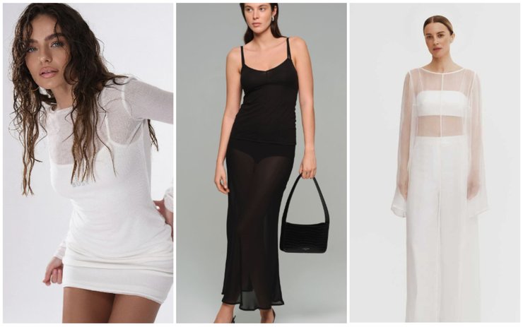 Прозорі сукні