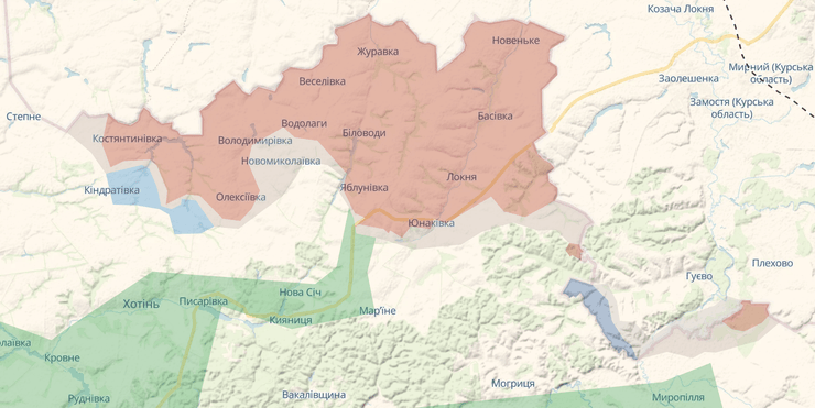 ЗСУ переходять до контратакувальних дій на Сумському напрямку