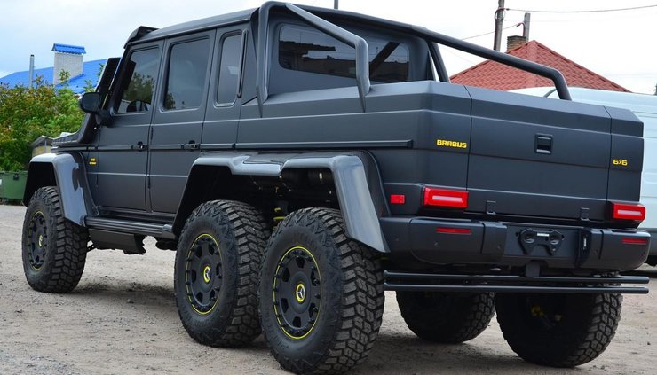шестиколесный гелендваген, Mercedes G-Class, Mercedes-AMG G63, тюнинг Mercedes G-Class