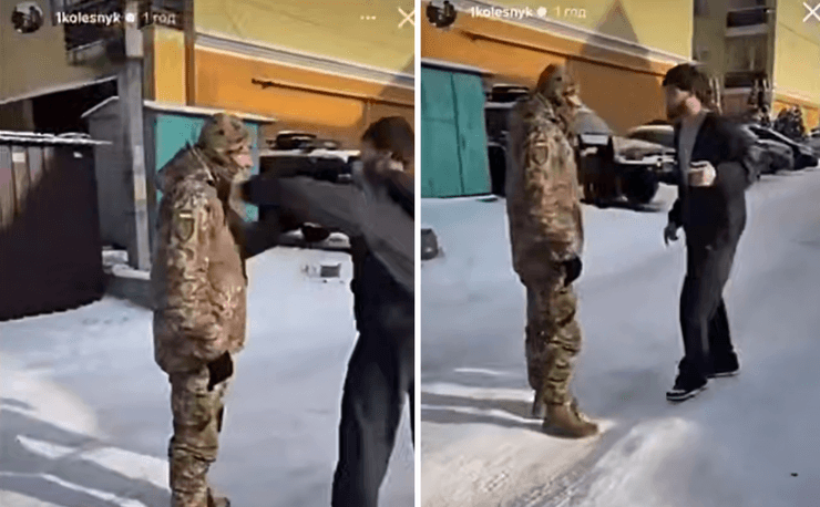 Футболіст ФК "Колос" вдарив військовослужбовця ТЦК та опублікував відео сутички в Instagram