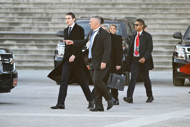 Бэррон Трамп 2025 инаугурация