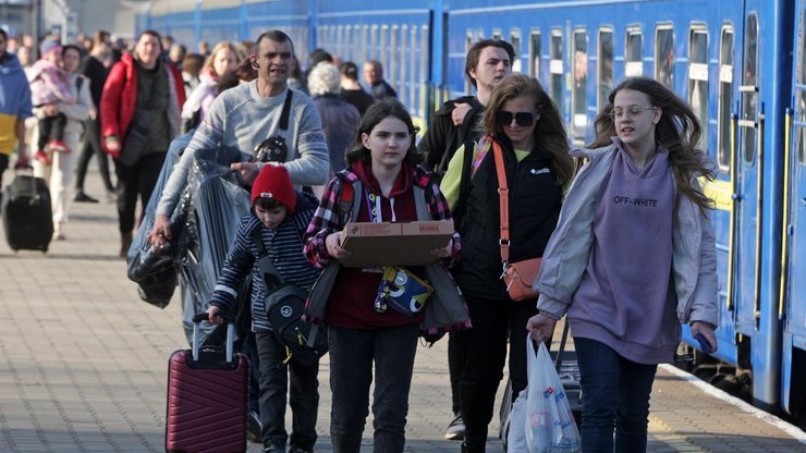 Украинские беженцы