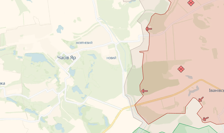 Карта бойових дій