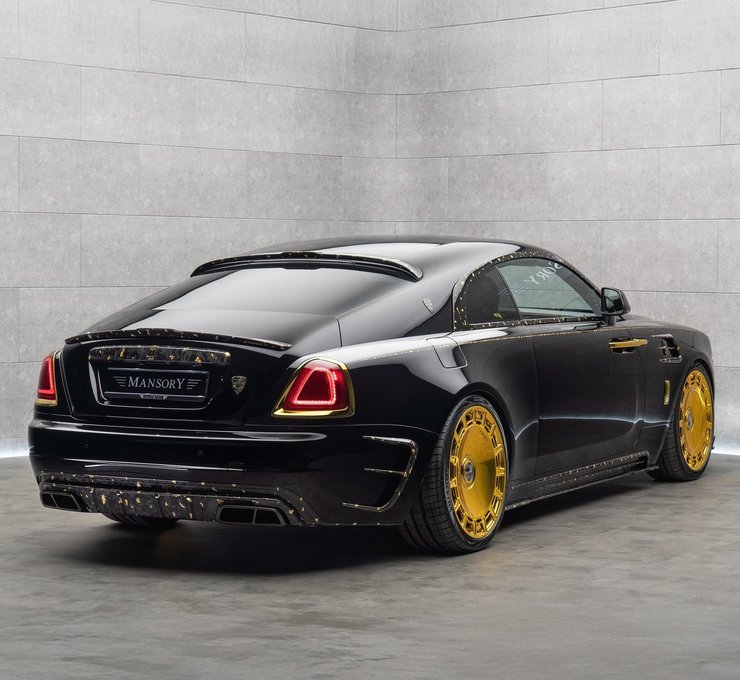 Rolls-Royce Wraith Linea Doro, Rolls-Royce Wraith Mansory, тюнинг Rolls-Royce, Новый Rolls-Royce Wraith, купе Rolls-Royce