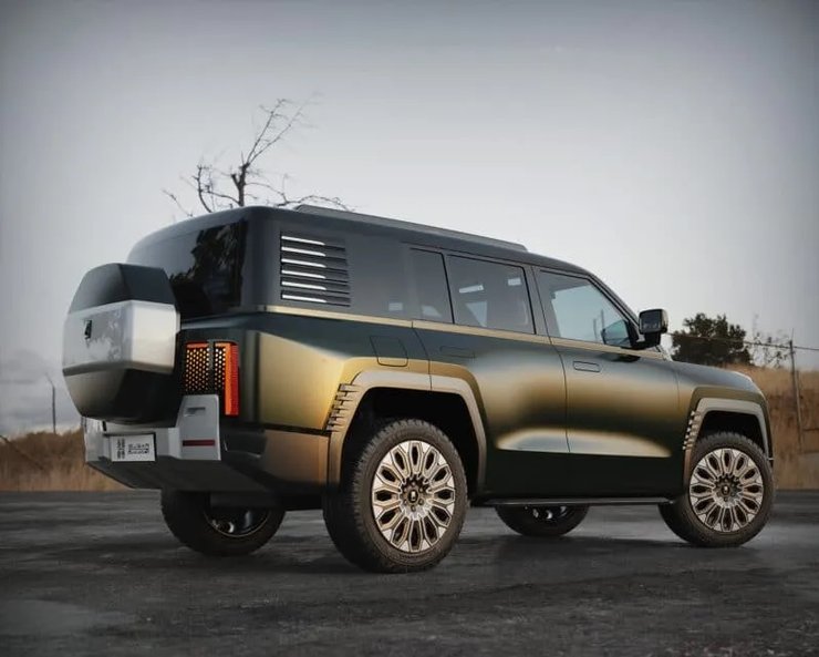 внедорожник BYD, новый BYD, BYD Yangwang R1, электромобиль BYD, гибрид BYD, китайский внедорожник