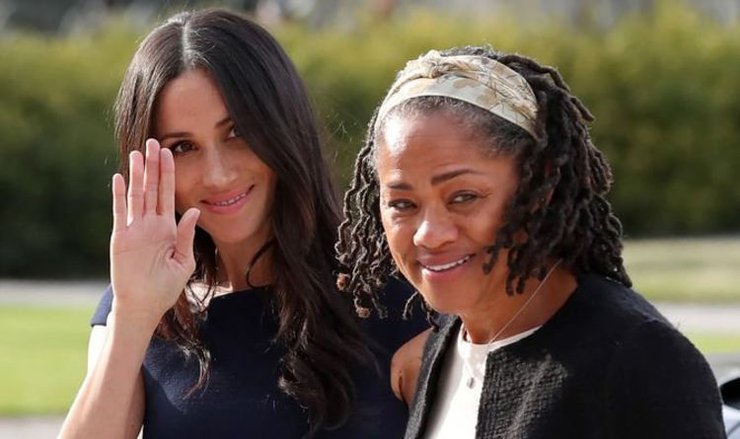 Герцогиня Сассекская с матерью Дорией Рэгланд