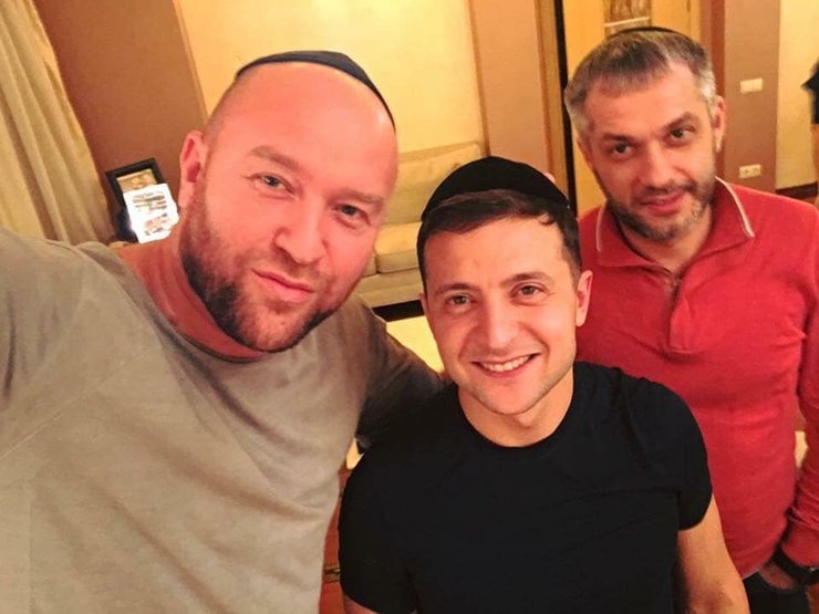 Роман Гольдман, Владимир Зеленский, Григорий Фридман