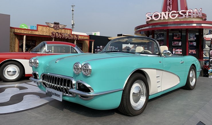 Songsan Motors SS Dolphin, Songsan Motors Dolphin, Chevrolet Corvette 1958, Chevrolet Corvette