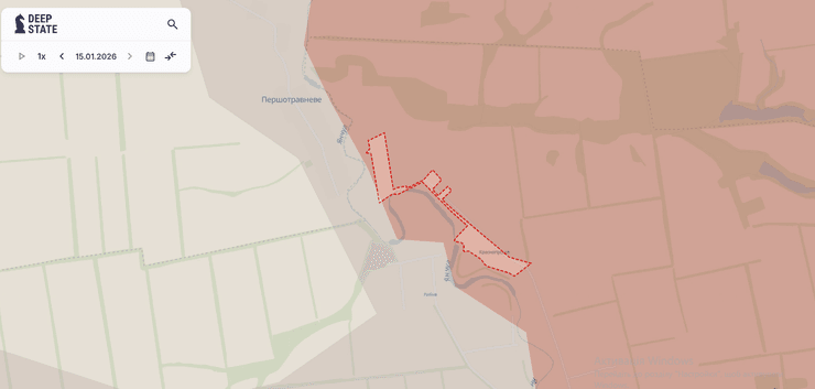 ЗС РФ окупували село Красногірське у Запорізькій області